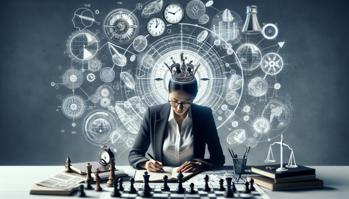 How to Cope with Debt Consolidation Setbacks: A Guide | DCL A Person Reviewing Financial Documents and Budgets, Surrounded by Charts, Planning for Future Financial Goals.