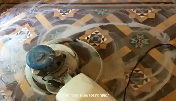 Process of Minton Tiles Restoration