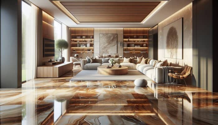 Ravertine Floor Polishing Services in Dormansland, Surrey