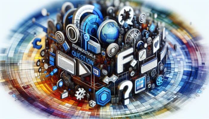 An engaging website interface featuring interactive FAQs, expandable questions, and video tutorials, enhancing user trust and engagement.