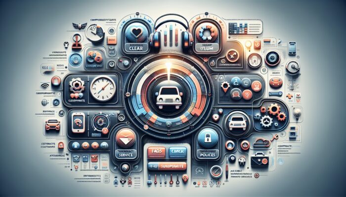 User-friendly car rental website showcasing clear pricing, transparent policies, and prompt customer service.