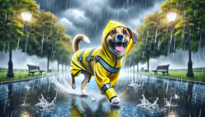 Raincoats for Pets: Keep Your Dog Dry on Walks